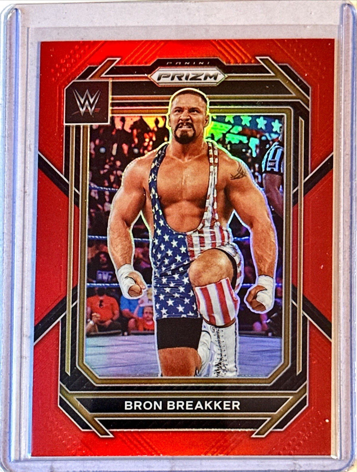 Bron Breakker 2023 Panini Prizm WWE Red Prizm #161 221/299