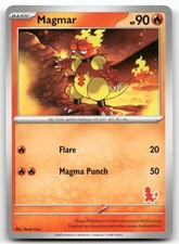 Magmar Pokemon Unconfirmed  My First Battle    NM