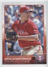 2015 Topps Miguel Alfredo Gonzalez (Pitching) #624 5x3