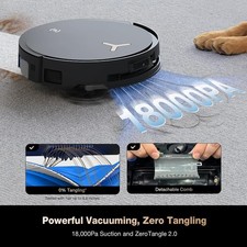 ECOVACS DEEBOT X11 OmniCyclone Robot Vacuum and Mop, PowerBoost Charging, OZMO R 9
