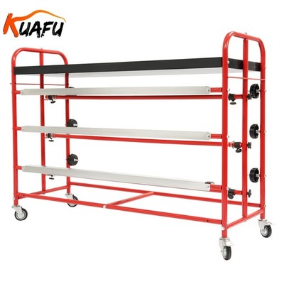 36'' 18'' 24'' Mobile Masking Paper Machine Trays Multi-Roll Masking Dispenser