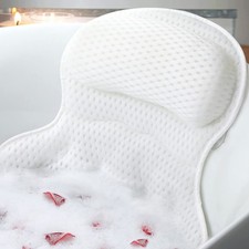 Bath Pillow Bathtub Pillow, Luxury Bath Pillows for Tub Neck and Back , Bath ...