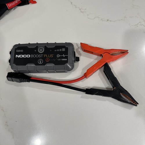 NOCO Boost Plus GB40 1000A 12V Lithium Jump Starter w/ Clamps