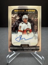 2021-22 O-Pee-Chee Platinum Grigori Denisenko Rookie Autos