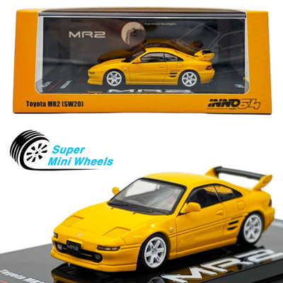 INNO64 1:64 Toyota MR2 SW20 Yellow