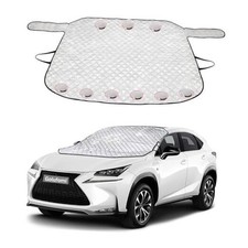 Car Windshield Snow Cover Magnetic Winter Cover for Ice, Frost and Snow in All