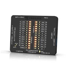 USB Cable Tester USB Cable Checker Data Wire Fast Detection for Type-C, USB-A