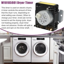 Upgraded W10185981 WPW10185981 Dryer Timer for Whirlpool, Maytag, Amana, Crosley