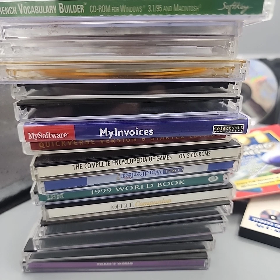 Computer CDs Large Variety & 5 Music CDs See Photos - Image 2 of 4