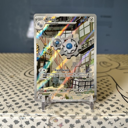 Klang 140/086 SV: Black Bolt Illustration Rare Pokemon Card - NM