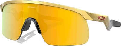 Oakley Unisex 0Oj9010 Resistor Sunglasses - Olympic Gold / Prizm 24K - Authentic