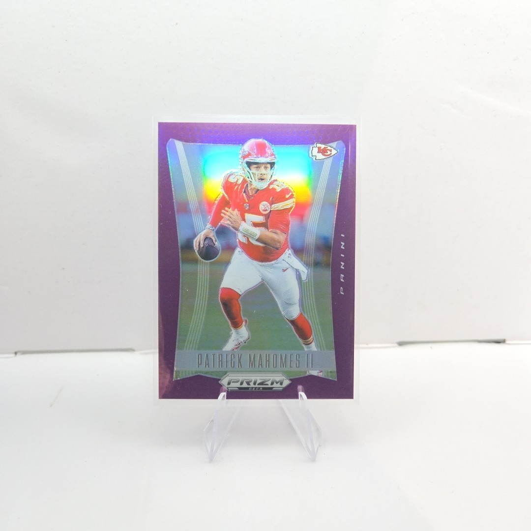 2024 Panini Prizm Deca - Patrick Mahomes II #153 Purple Prizm /99