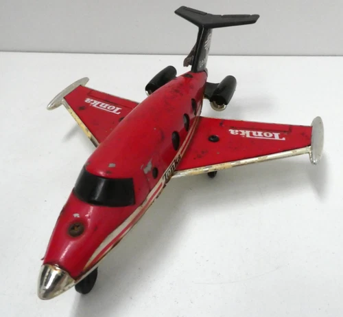VINTAGE TONKA 1979 HONG KONG LEARJET PLANE TOY