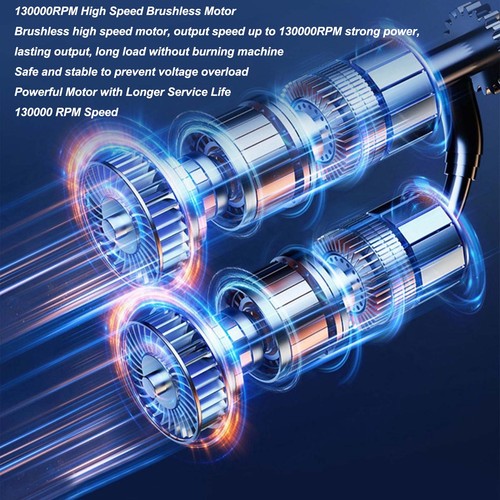 Cordless Air Duster 20W Fast Charging Wide Application Built In High Capacity - Afbeelding 8 van 12