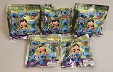 5x Disney Stitch Mystery Bag Figural Bag Clip NIP Sealed