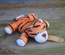 Cribmates TIGER Plush Lovey Pacifier Holder Pacifier Soothie Binky Orange Cat 5"