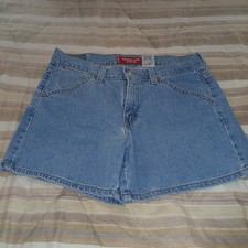 Red Tag Levi Strauss Denim Blue Jean Shorts Low Rise Stretch -Size 6 Mis Levi s