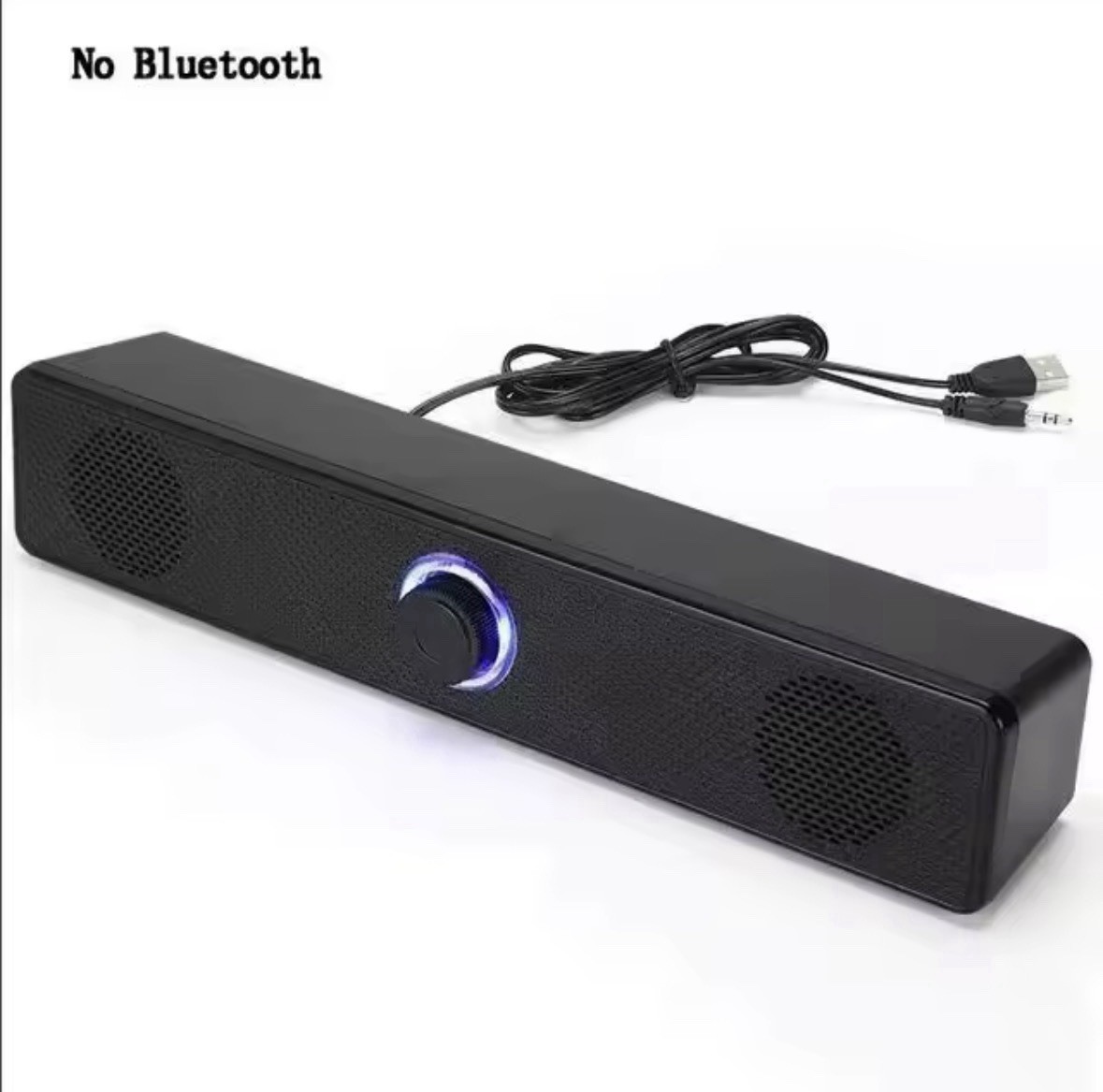 Barre de son USB pour PC portable : mini enceinte filaire contre haut-parleur défectueux