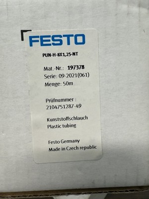Festo Plastic Tubing PUN-H-8X1,25-NT (50 meter)