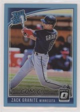 2018 Donruss Optic Rated Rookie Carolina Blue Prizm 24/50 Zack Granite #62 0f6