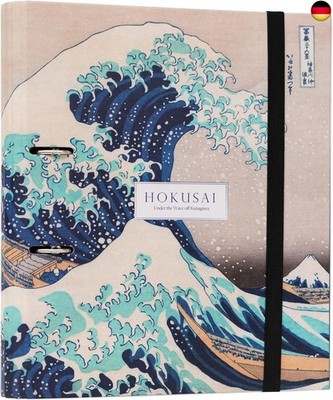 Grupo Erik Ringordner 2 Ringe, Rinbuchordner Hokusai Japanische Kunst, Ordner