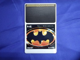 SUNSOFT SS90003 BATMAN PC Engine Hu card software h267_0408