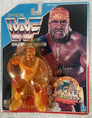 WWF Hasbro Hulk Hogan Wrestling Figure Hasbro 1991...