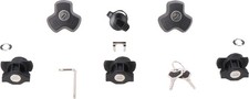 LOC.00.745.10200 DUSC LOCK SET 3SCHL&Ouml;SSER DIEBSTAHLSICHERUNG R 1300 GS ABS TRIPLE BLACK 2025