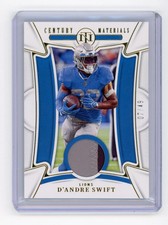 2023 National Treasures Century Materials D'Andre Swift #CEN-DAS Patch 07 / 49