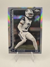 NEW - 2025 Topps Chrome Football Trevon Diggs Refractor #83 - Cowboys