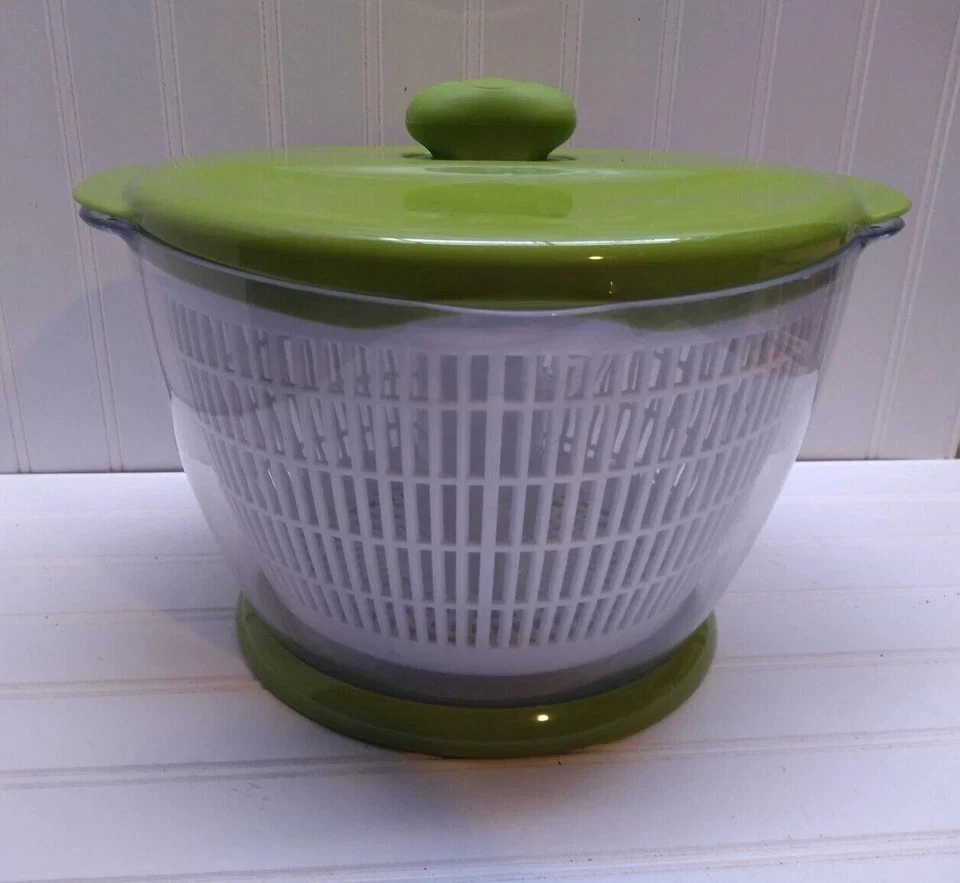 KitchenAid BPA Free Salad & Fruit Spinner 7Qt Food Prep Server Store 11 x 7"