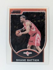 2007-08 Bowman #57 Shane Battier Chrome Houston Rockets Card