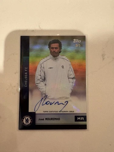 Topps Chelsea Team Set 25/26 Jose Mourinho Auto 3/5