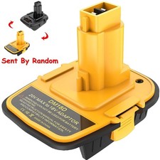 DM18D Converter Compatible with Dewalt 20V Battery  Milwaukee 18V Battery