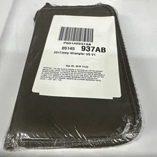 2017 Jeep Wrangler Owners Manual - Unlimited Rubicon Sahara User Guide 17 OEM 