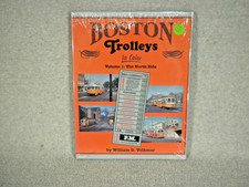 Boston Trolleys  Volume 1  North -  NEW- From closed repair station - Lot # G-10