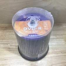 VERBATIM Blank 16X DVD-R DVDR 4.7GB Branded Logo 100pk Spindle Recordable Disc