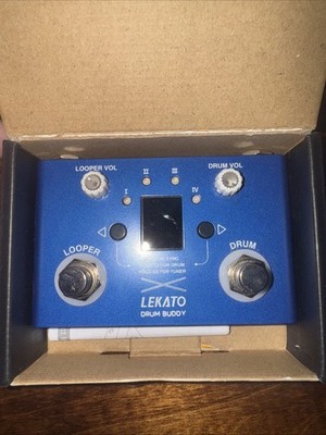 Lekato Drum Buddy Looper & Effects Pedal (U)