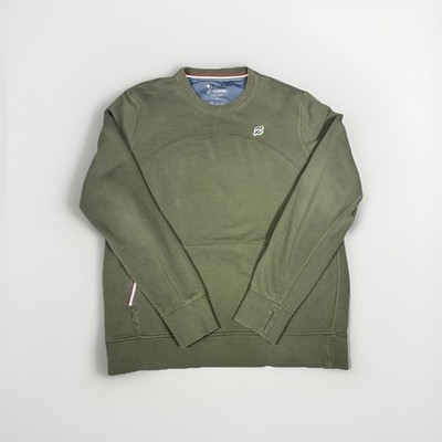 Fourlaps x Peloton Men's Green Crewneck Pullover Sweatshirt Size Large Re Up