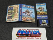 Sega Genesis WARSONG Complete Case CIB Game RARE War Song RPG