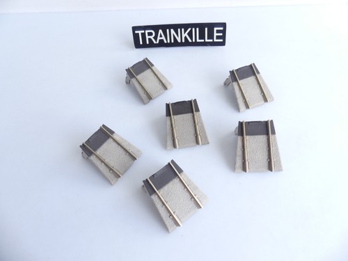 6155 FLEISCHMANN HO 6 RAILS COMPLEMENTAIRES POUR PONT TOURNANT 6154 - Foto 1 di 2