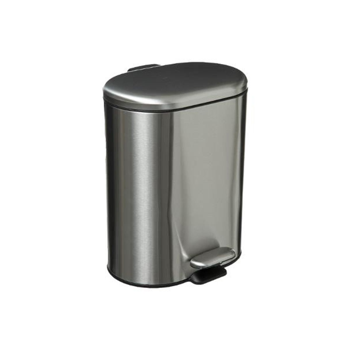 Poubelle de salle de bain Siliflex inox pour une touche spa moderne