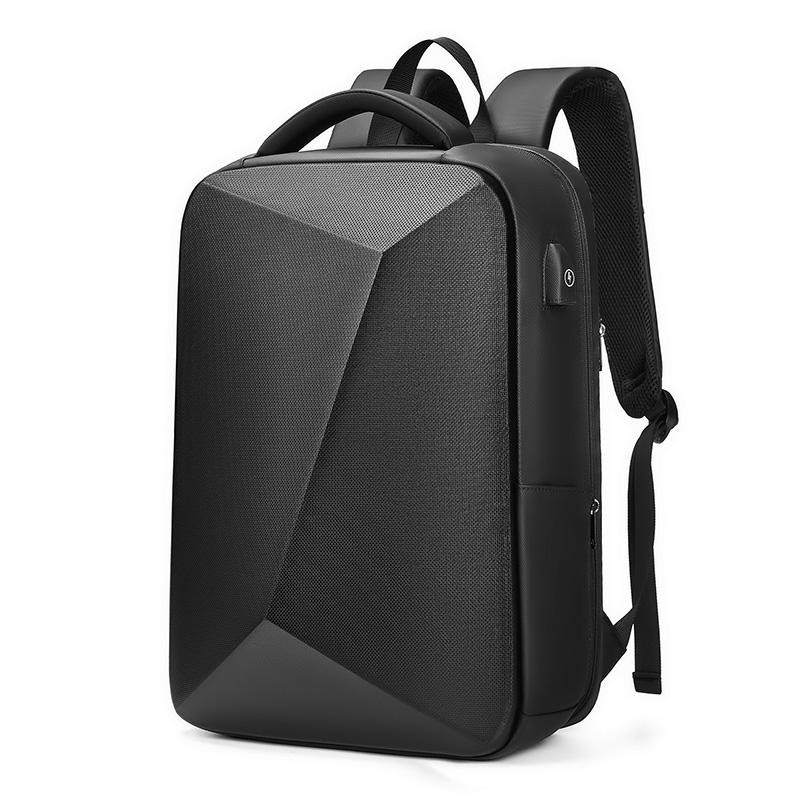15.6" Laptop Backpack EVA Hard Shell Anti-Impact Waterproof TSA Lock