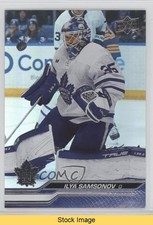 2023-24 Upper Deck Series 2 Silver Foil Ilya Samsonov #422 READ 5ya