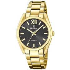 Festina women's watch in gold steel ref. F20640/6