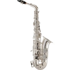 Selmer Alto Sax, Lacquer Finish, Case, Mouthpiece Silver Plated Silver Keys