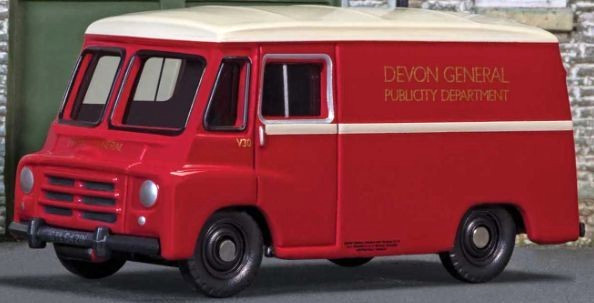 1:76 Scale Corgi Trackside DG201017 Morris LD Van - DEVON GENERAL - BNIB