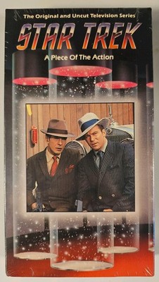 Star Trek The Original And Uncut (1966) VHS #49-A Piece Of The Action NEW SEALED