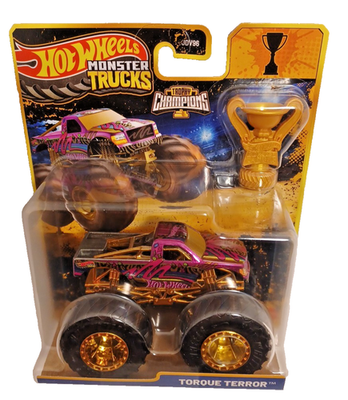 2026 Hot Wheels Monster Trucks Torque Terror Trophy Champions
