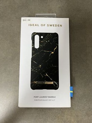 iDeal of Sweden Printed Case for Samsung Galaxy S21 - Port Laurent Marble